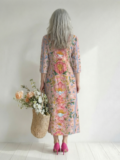 Anika | Light Form Floral Midi Dress
