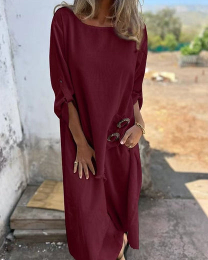 Lateefah | Relaxed Linen-Look Set