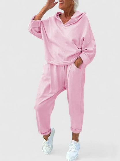 Whitley | Comfortable Hooded Sweatshirt Set
