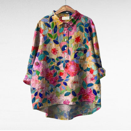 Harper | Elegant Breezy Summer Blouse