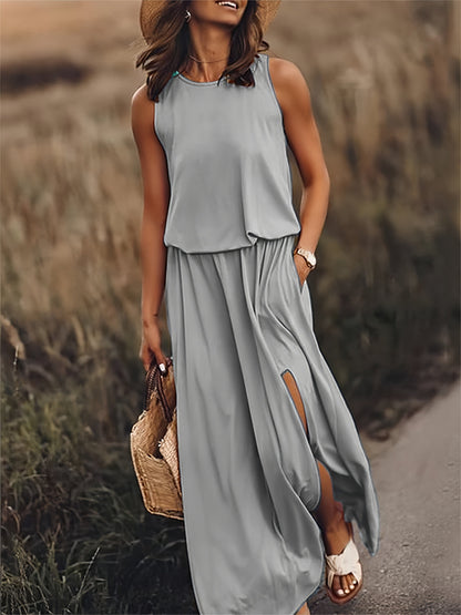 Camille | Sleeveless Maxi Gown