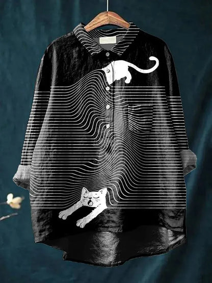 Ashlee | Brooks Playful Print Blouse