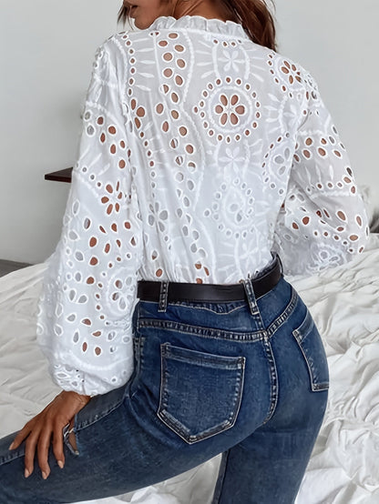 Jackie | Floral Long-Sleeve Blouse