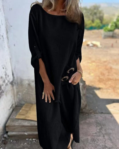 Lateefah | Relaxed Linen-Look Set