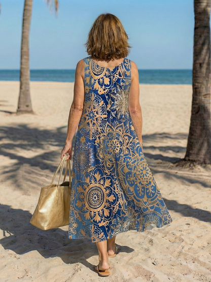 Carmen | Open Air Midi Dress