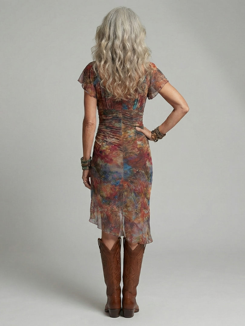 Colette | Quiet Halter Midi Dress