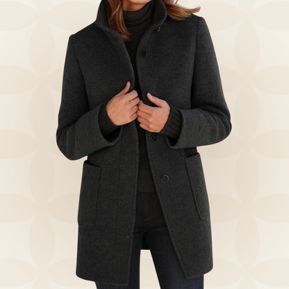 Susanne – Tailored High-Collar Winter Coat