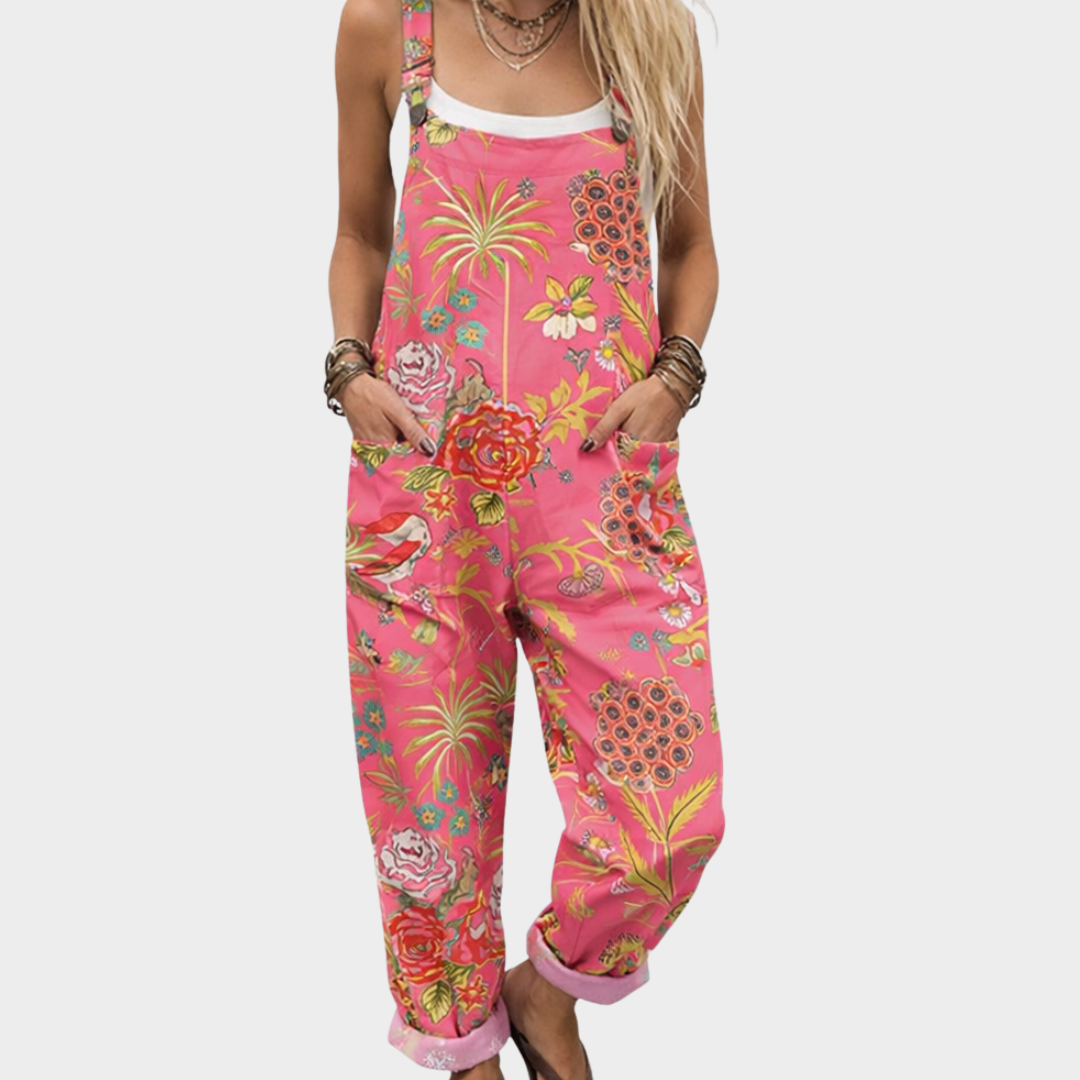 Riley | Soft Pink Overalls
