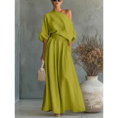 Lily | Off-Shoulder Two-Piece Set