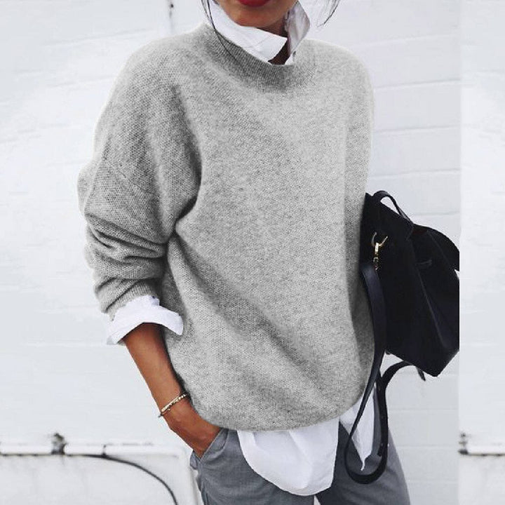 Shannon – Soft Knit Relaxed Crew Neck Jumper