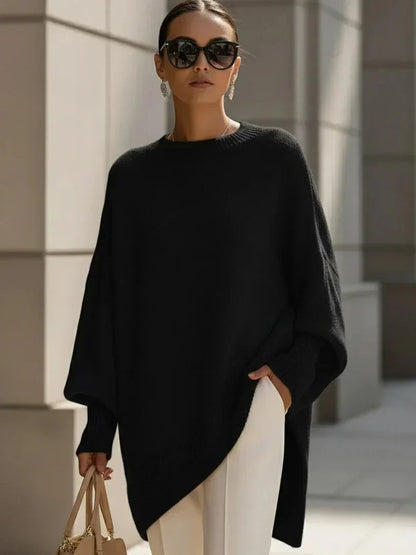 Paisley | Oversized Poncho Jumper