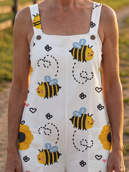Xanthia | Bee Flower Jumpsuit