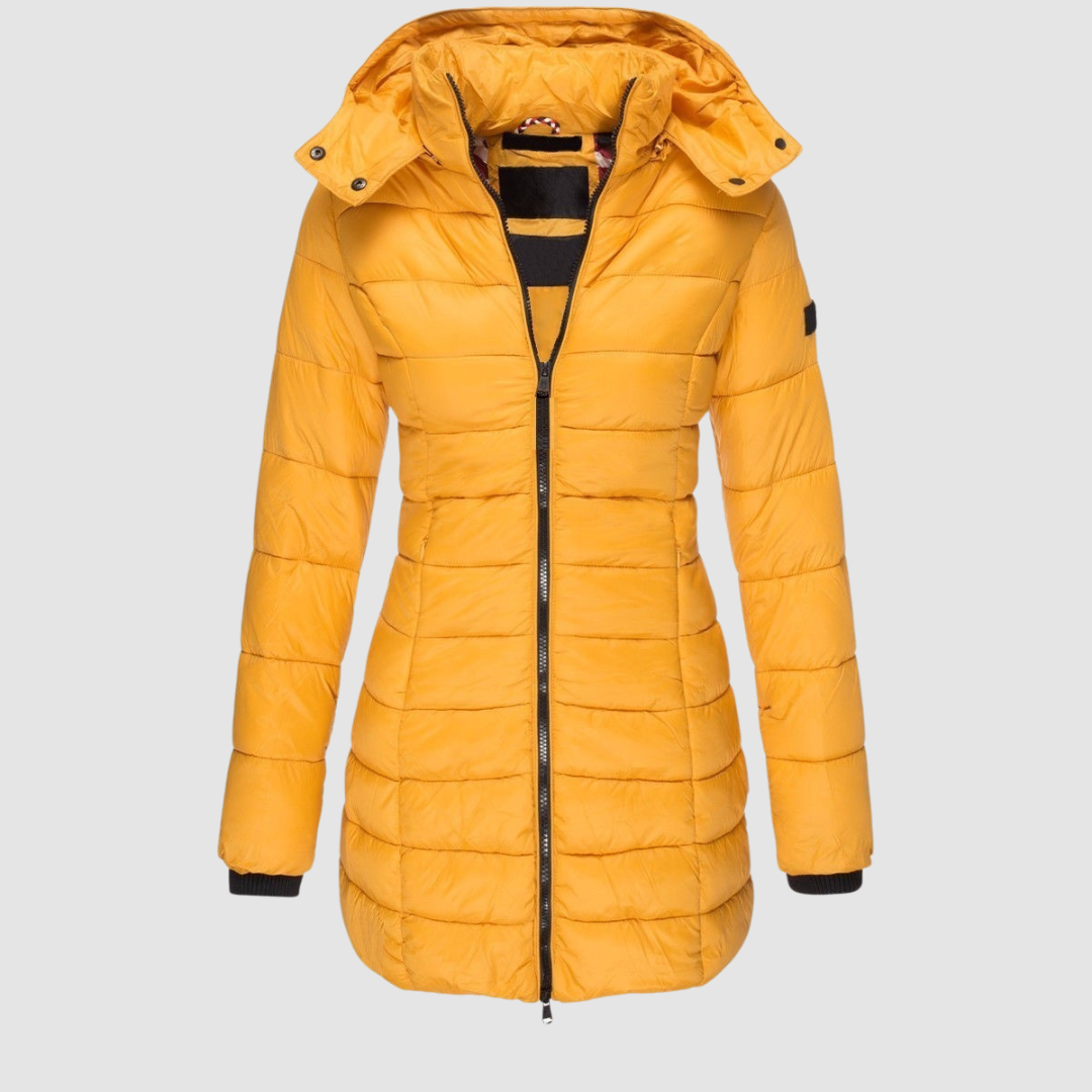 Jeanette – Elegant Quilted Puffer Coat