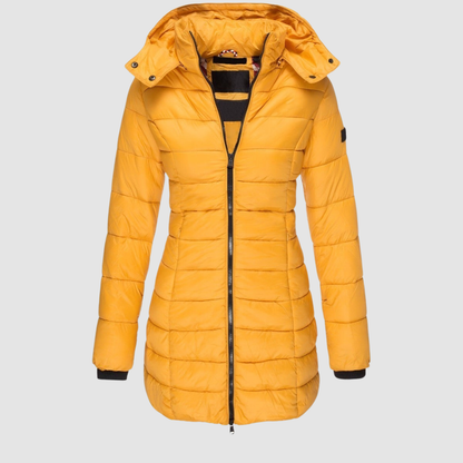 Jeanette – Elegant Quilted Puffer Coat