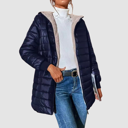 Alvina – Fleece-Lined Quilted Puffer Coat