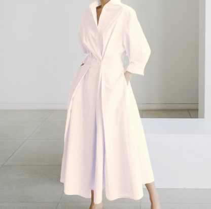 Amaya | Elegant Spring Shirt Dress
