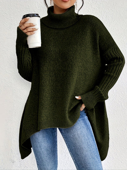 Jodi – Turtleneck Oversized Casual Jumper