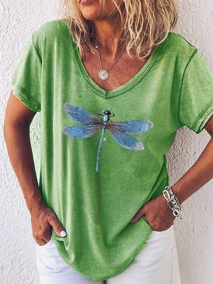 Elora | V-Neck Tee