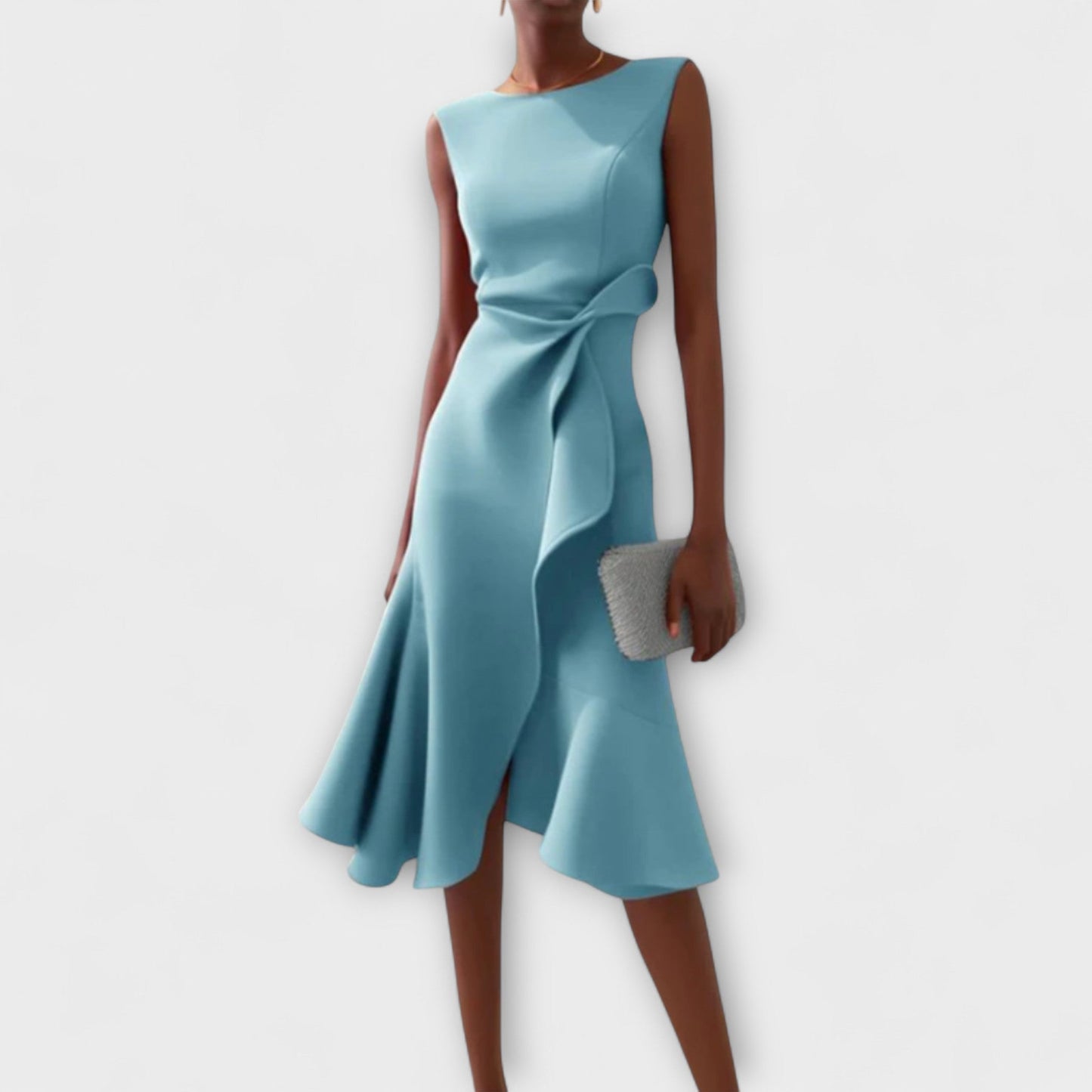 Romilly | Draped Asymmetric Midi