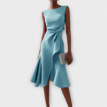 Romilly | Draped Asymmetric Midi