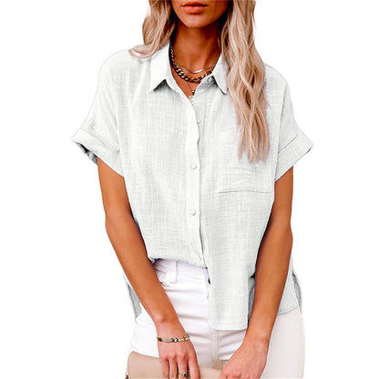 Kyleigh | Lightweight Shirt with Front Pocket
