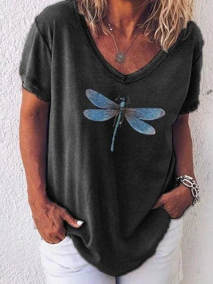 Elora | V-Neck Tee