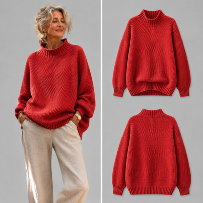Ruth – Relaxed Textured Knit Jumper