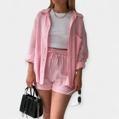 Promise | Colour Summer Outfit - Top and Shorts