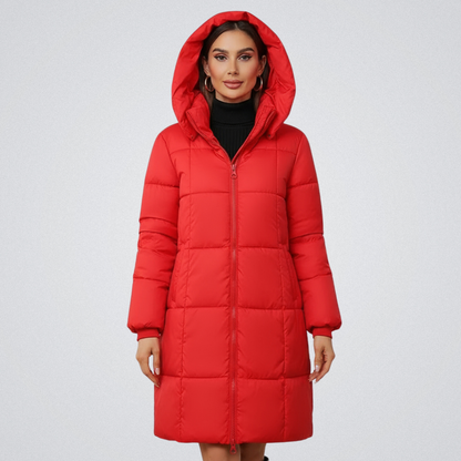Laverne – Hooded Long Puffer Coat