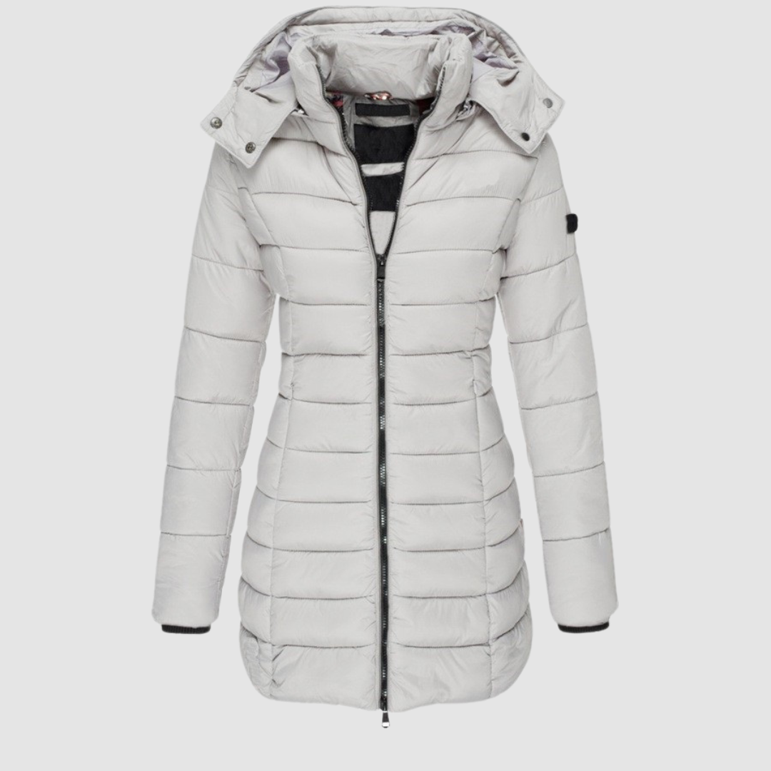 Jeanette – Elegant Quilted Puffer Coat