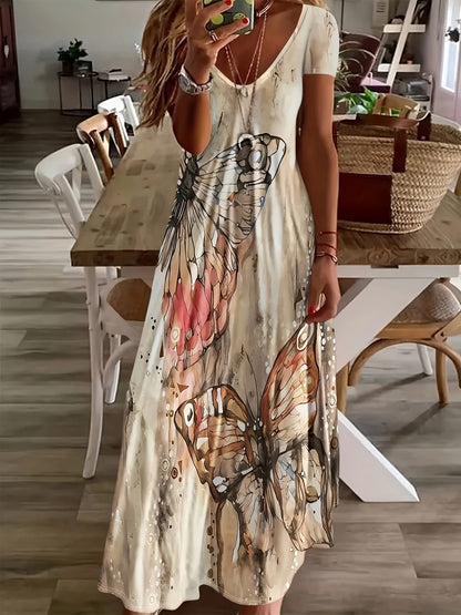 Elina | Artistic Tummy-Flattering Dress