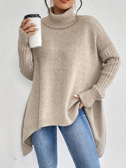 Jodi – Turtleneck Oversized Casual Jumper