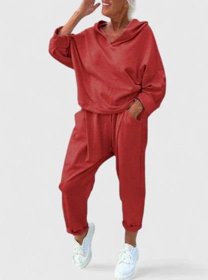 Whitley | Comfortable Hooded Sweatshirt Set