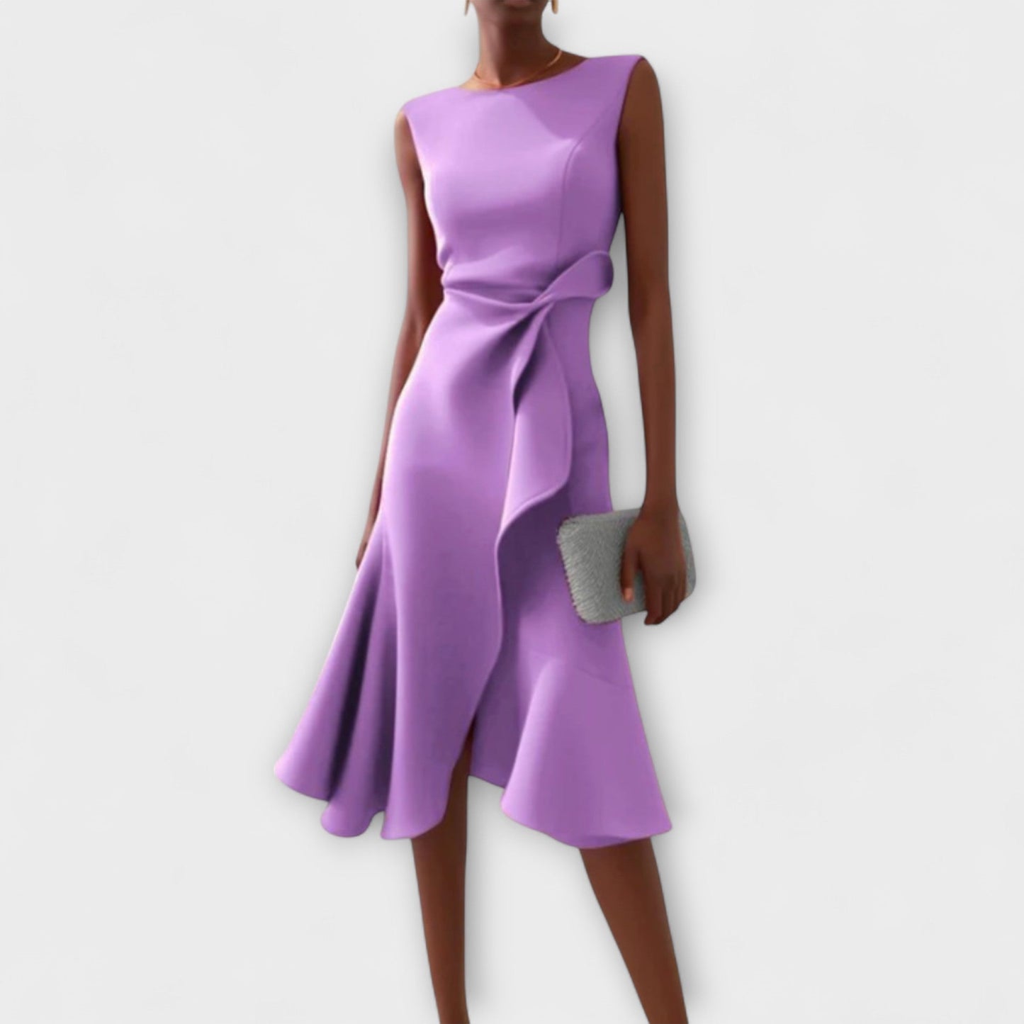 Romilly | Draped Asymmetric Midi