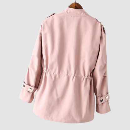 Mabel – Cinched Waist Utility Jacket