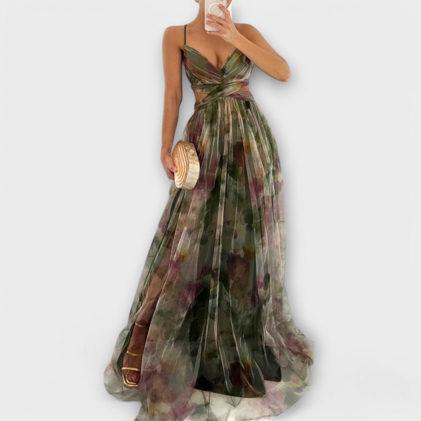 Antonella | Maxi Dress in Knit - Elegant and Shaping