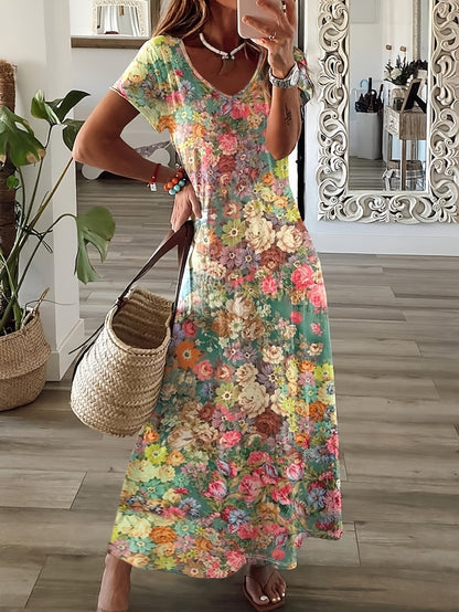 Simone | Artistic Tummy-Flattering Dress