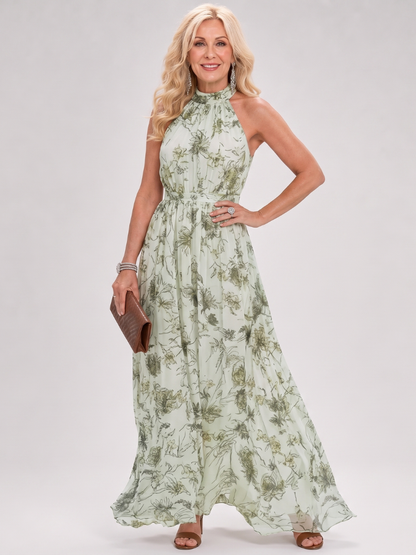 Lily | Floral Flowing Midi Dress