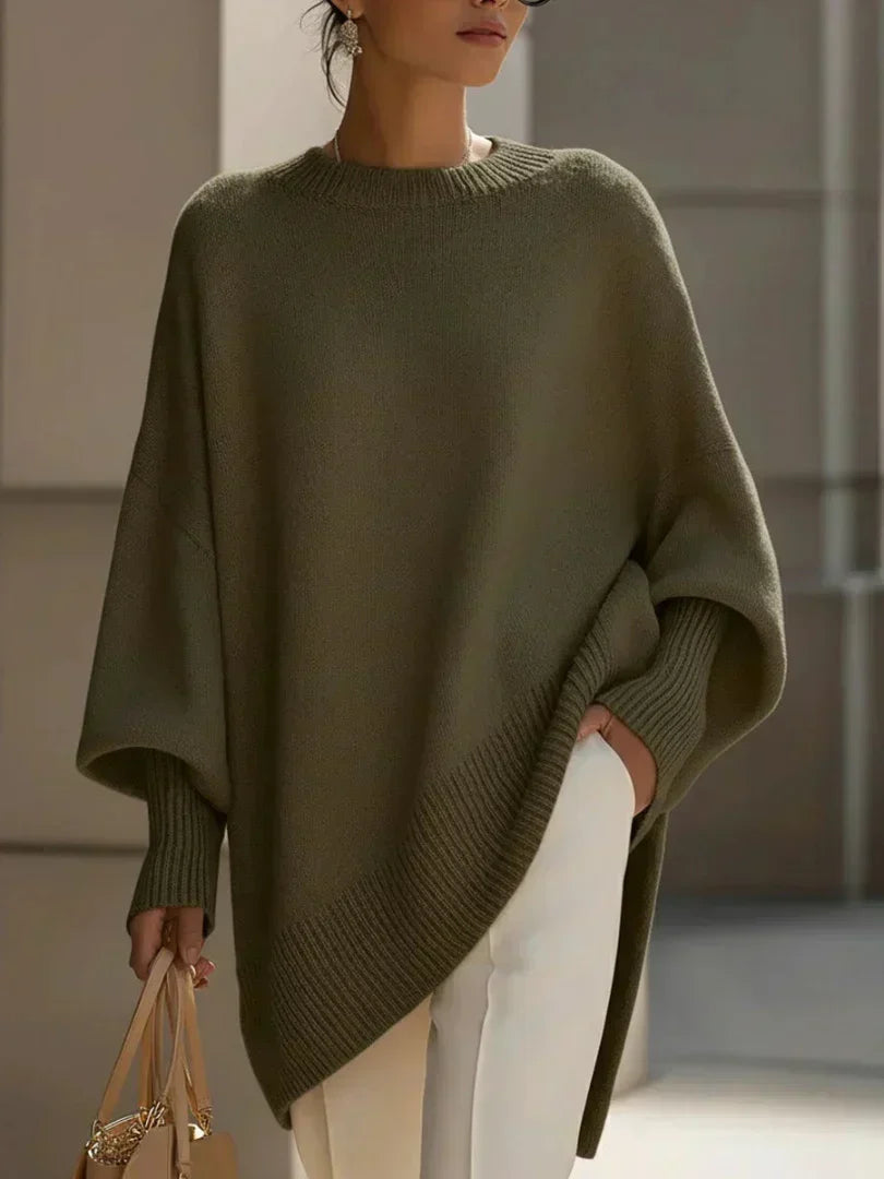 Paisley | Oversized Poncho Jumper