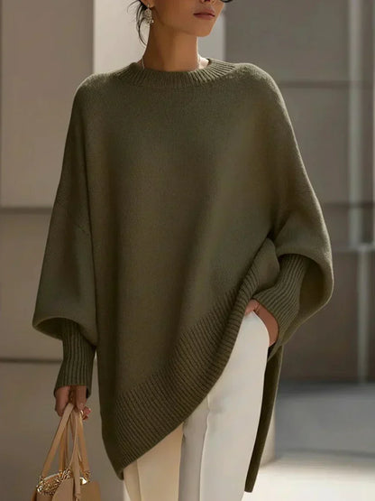 Paisley | Oversized Poncho Jumper