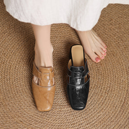 Alayna | Smooth Slip-On Mules