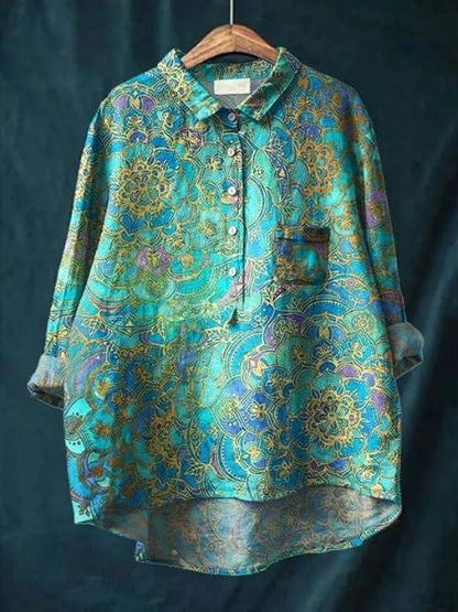 Margery | Floral Blouse