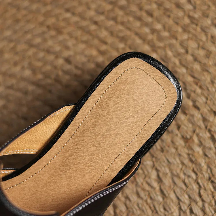 Alayna | Smooth Slip-On Mules