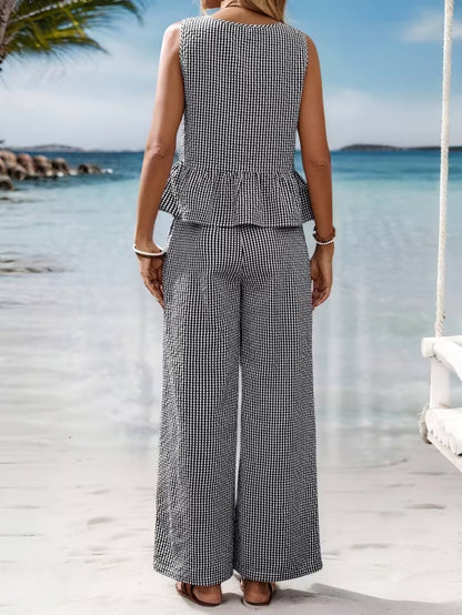 Brooklyn | Elegant Gingham Set