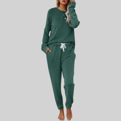 Tyne | Casual Long Sleeve and Sweatpants Set