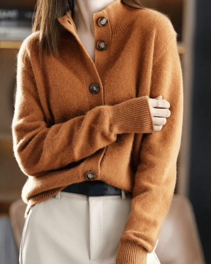 Gabriella – Soft Knit Button-Down Cardigan