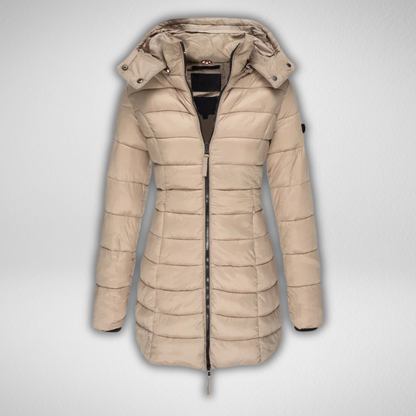 Vera – Elegant Quilted Puffer Coat