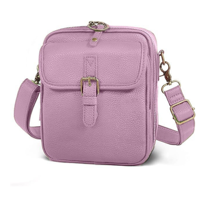 Kristy – Structured Buckle Crossbody Bag
