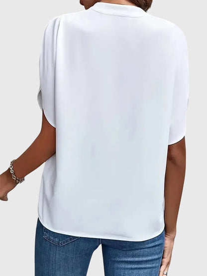 Maila | Soft and Elegant V-Neck Shirt