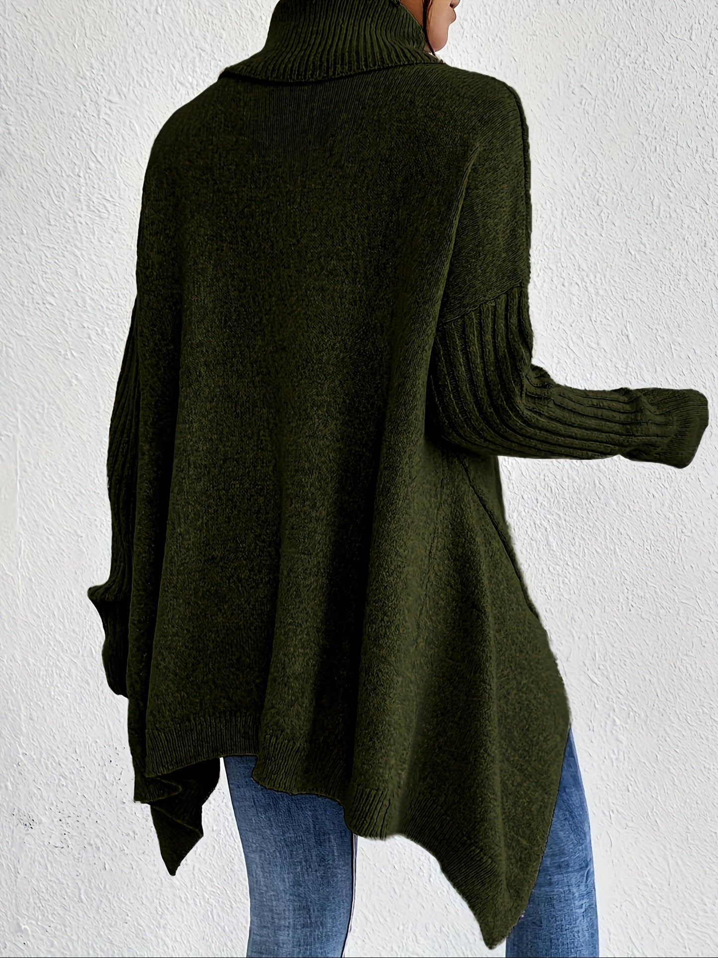 Jodi – Turtleneck Oversized Casual Jumper